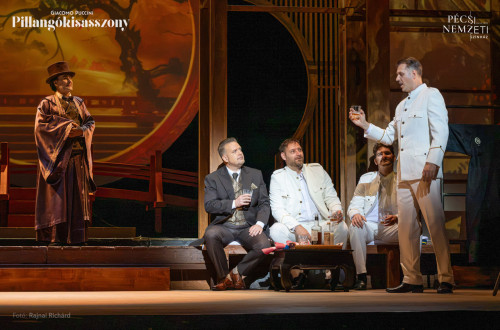 Cso-Cso-Szán: FERENCZY Orsolya, Pinkerton: BONCSÉR Gergyely, Sharpless: BOGNÁR Szabolcs, Suzuki: HUNYADI Donatella #8