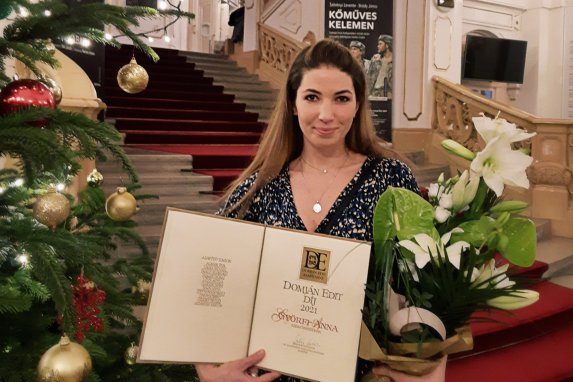 Györfi Anna Domján Edit-díjas című hír kiemelt képe