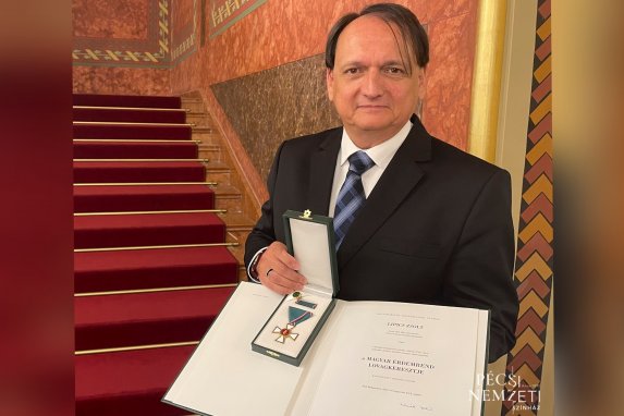 Állami kitüntetés Lipics Zsoltnak című hír kiemelt képe