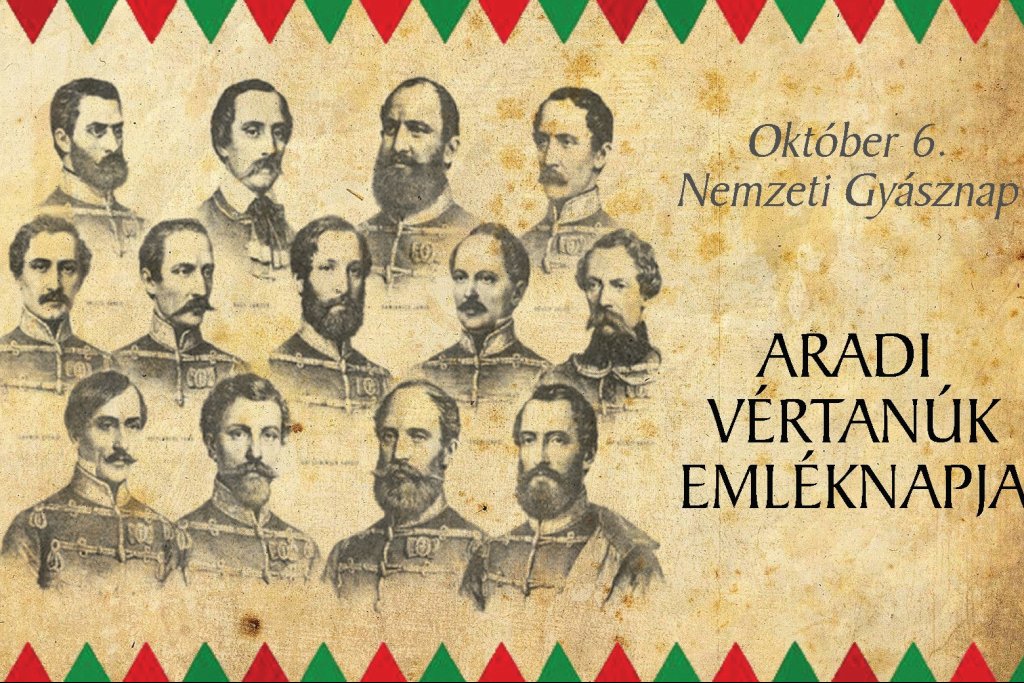 Az Aradi Vértanúk Emléknapja című hír kiemelt képe