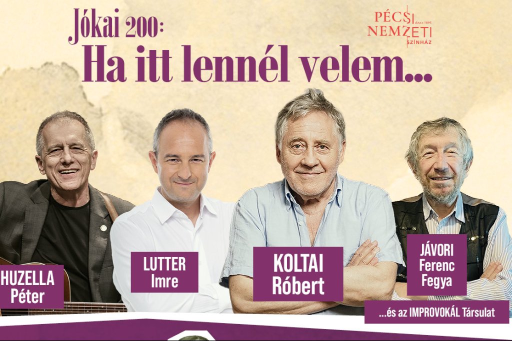 Jókai 200: Ha itt lennél velem... című hír kiemelt képe