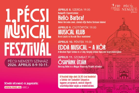  I. PÉCSI MUSICAL FESZTIVÁL című hír illusztrációs képe
