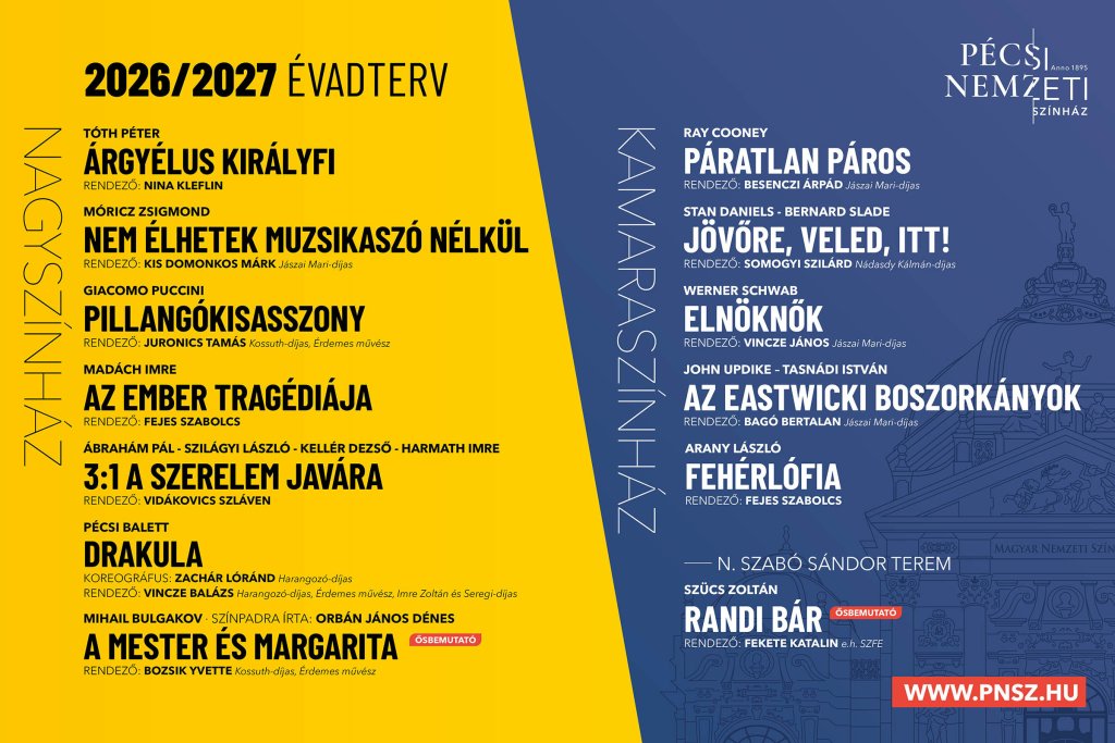 KEDVES NÉZŐINK, KEDVES BÉRLETESEINK! című hír kiemelt képe