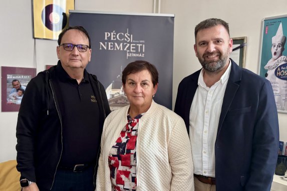 Tovább erősödik a kapcsolat a MESZK és a Pécsi Nemzeti Színház között. című hír illusztrációs képe